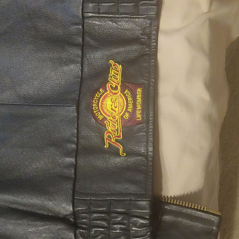 Leather Riders Club Jacket - Picture 2 of 4